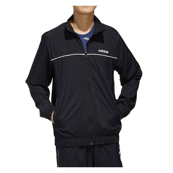 adidas Other - Adidas Vintage NWT Rare Fav Top Woven Nylon Jacket Black Small